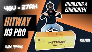 HITWAY H9 Pro E-Scooter - 48V \u0026 27AH für 799€! Kann der was?