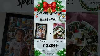 Christmas special offer📍#offer#combo#business#specialoffer#offerprice#frame#frameorder#gift#giftidea