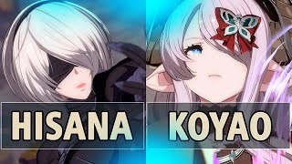 GBVSR:🔥Hisana (2B) Vs Koyao (Narmaya B.Butterfly)🔥| High Level Gameplay.