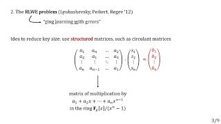 "On the security of the multivariate ring learning with errors problem" (ANTS-XIV)