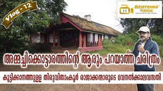 Jungle Palace of Travancore Dynasty at Kuttickanam Ammachikottaram | വനത്തിലെ രാജകൊട്ടാരം | MV 12