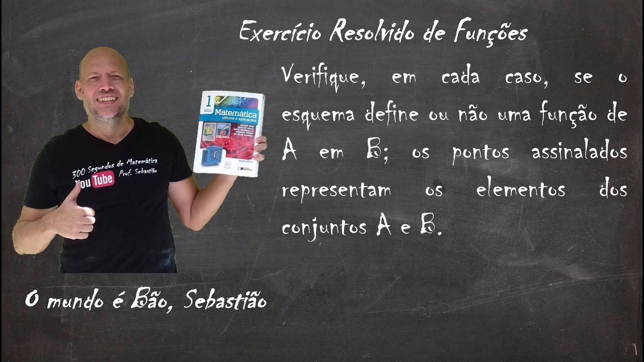 FUNÇÕES - Exercício 8 - Função De A Em B - YouTube