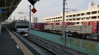 常磐線E531系 土浦駅連結作業