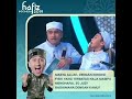 Subhanallah...... Dngan sgla kkurangn nya tp naja hafal 30 juz