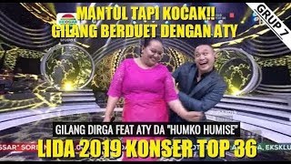 Lida dangdut indosiar(9 maret 2019) wowww..kocak ngocok perut ngakak atik duet gilang!!!