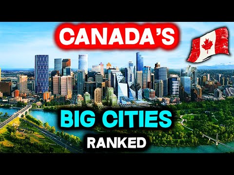 What are the five major cities of Canada?