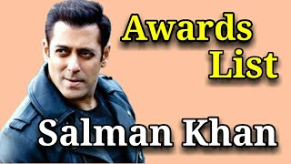SALMAN KHAN Bollywood Actor | Awards List