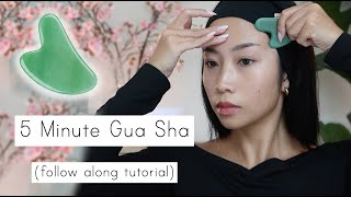 Daily 5 Minute Gua Sha Follow Along Tutorial