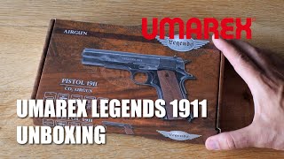 Unboxing the Legends 1911 from Umarex