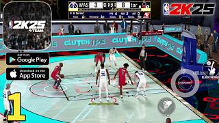 NBA 2K25 MyTeam Gameplay Walkthrough Part 1 (ios, Android)