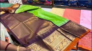 1200 పట్టుసారిీస్ వచ్చాయోచ్✨⚡️💥|| Mangalagiri sarees\u0026gadwal sarees also available