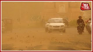 Storm wreaks havoc in every city! Aaj Tak's correspondent took stock of the storm