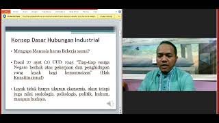 Kuliah Hubungan Industrial dan hukum perburuhan