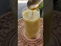 sugar free mango saunf sharbat made with anveshan raw honey 🍯 shorts recipevideo