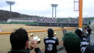 千葉ロッテマリーンズ　高濱卓也選手　初打席 ＠しまなみ球場　2011.3.6