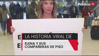 La historia viral de Elena Cañizares y sus compañeras de piso