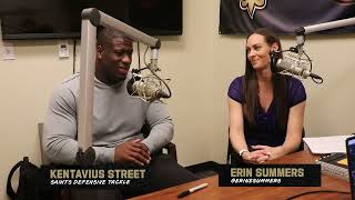 Saints Free Agent DT Kentavius Street | New Orleans Saints Podcast