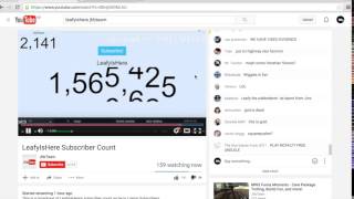 Leafyishere uses bots! #Dramaalert