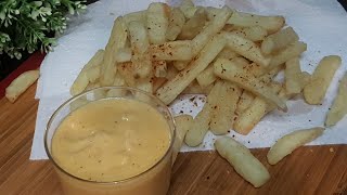 Crispy French Fries \u0026 Special Cheese Sauce