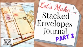 Stacked Envelopes File Folder Tutorial Part 2