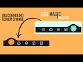 Magic Navigation Menu Indicator using Html CSS & Javascript | Curve Outside Effects