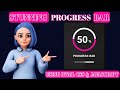 How to make Circular Progress Bar in HTML CSS & JavaScript