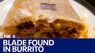 Razor blade in Qdoba burrito, Milwaukee suspends license | FOX6 News Milwaukee