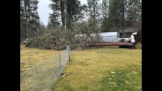 Strong winds subsiding, High Wind Warnings; heavy mountain snow, Winter Storm Warnings