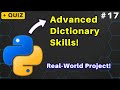 17. Python Dictionaries Part 2: Build an Inventory System & Sort Data! #python #tutorial