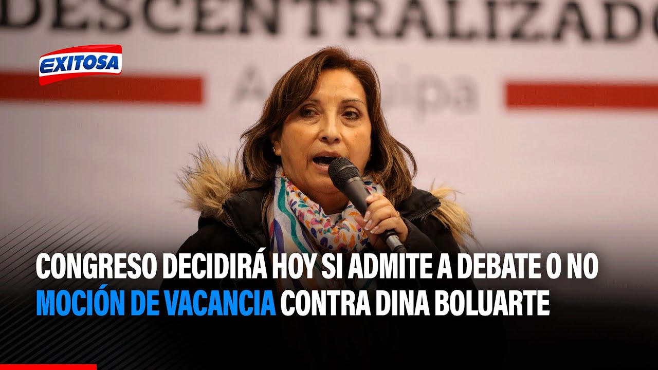 🔴🔵Congreso Decidirá Hoy Si Admite A Debate O No Moción De Vacancia ...