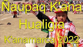 Danza Ñaupaq K'ana Hualigia - E.  P.  Educación UNSAAC Espinar - Festival K'anamarca 2022