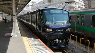 【本来は入線しない池袋以北に相鉄12000系が営業運転入り】相鉄12000系が埼京線大宮発新宿行き各駅停車950Kに代走で運用入りしました