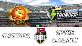Perth Scorchers vs Sydney Thunder BBL Vlog!