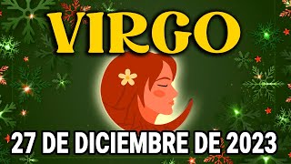 💞 𝐈𝐧𝐜𝐫𝐞í𝐛𝐥𝐞! 𝐓ú 𝐯𝐞𝐫𝐝𝐚𝐝𝐞𝐫𝐨 𝐝𝐞𝐬𝐭𝐢𝐧𝐨💖Horóscopo de hoy Virgo ♍ 27 de Diciembre de 2023|Tarot