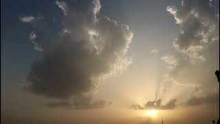 Cloudy Sunrise | Satisfying free video download | Morning vibes | Wonderful World