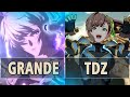 GBVSR:🔥Grande (Lucilius)🔥 Vs Tdz (Beatrix)| High Level Gameplay.