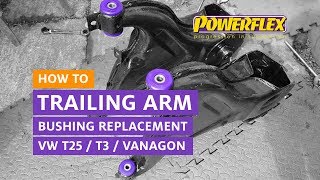 VW T3 / T25 / Vanagon - Trailing Arm Bushing Replacement