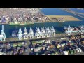 Giant Cargo ship Benjamin Franklin stops in Los Angeles