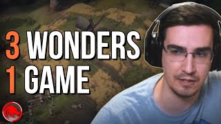 THREE Wonders in 1 FFA CONQUEROR GAME!