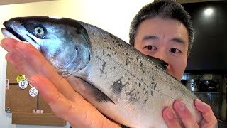 [오로시영상]일본가정식에 등장하는 생선구이 만들기 Japanese style of Trout recipe. How to fillet Trout.