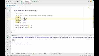 Java interview question 3 | Integer caching