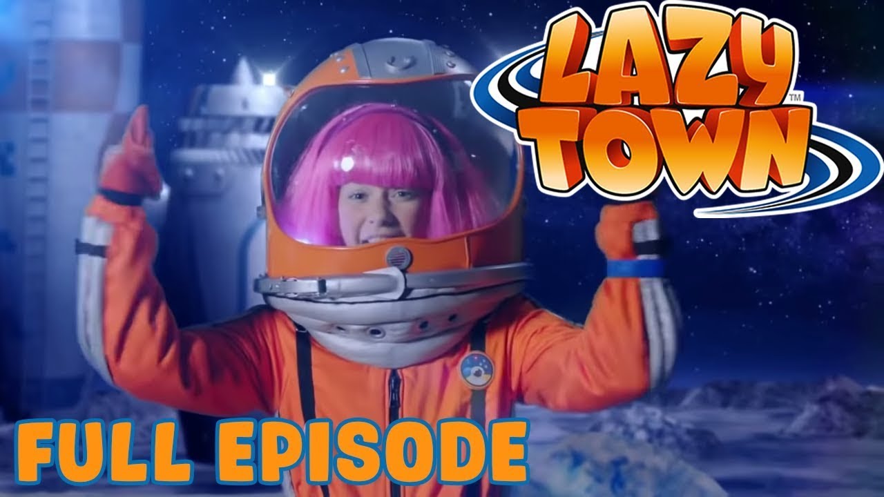 Let S Go To The Moon Lazy Town Full Episode Youtube