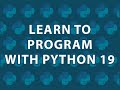 Learn to Program 19 Python SQLite Tutorial