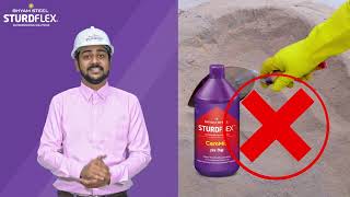 SturdFlex CemMix - Integral Waterproofing compound with corrosion inhibition properties