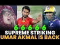 Supreme Striking | Umar Akmal is Back | Islamabad United vs Quetta Gladiators | Match21 |PSL8 | MI2A