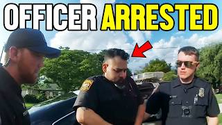Drunk Cop Tries to Flash His Badge to Avoid Arrest And Gets CRUSHED