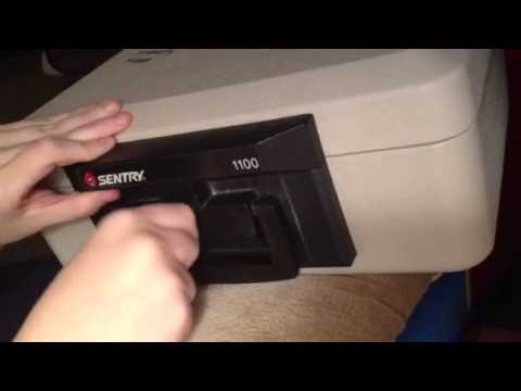 How To Open A Sentry 1100 Safe With Only Nail Clippers How To Open A Sentry 1100 Safe With Only Nail Clippers