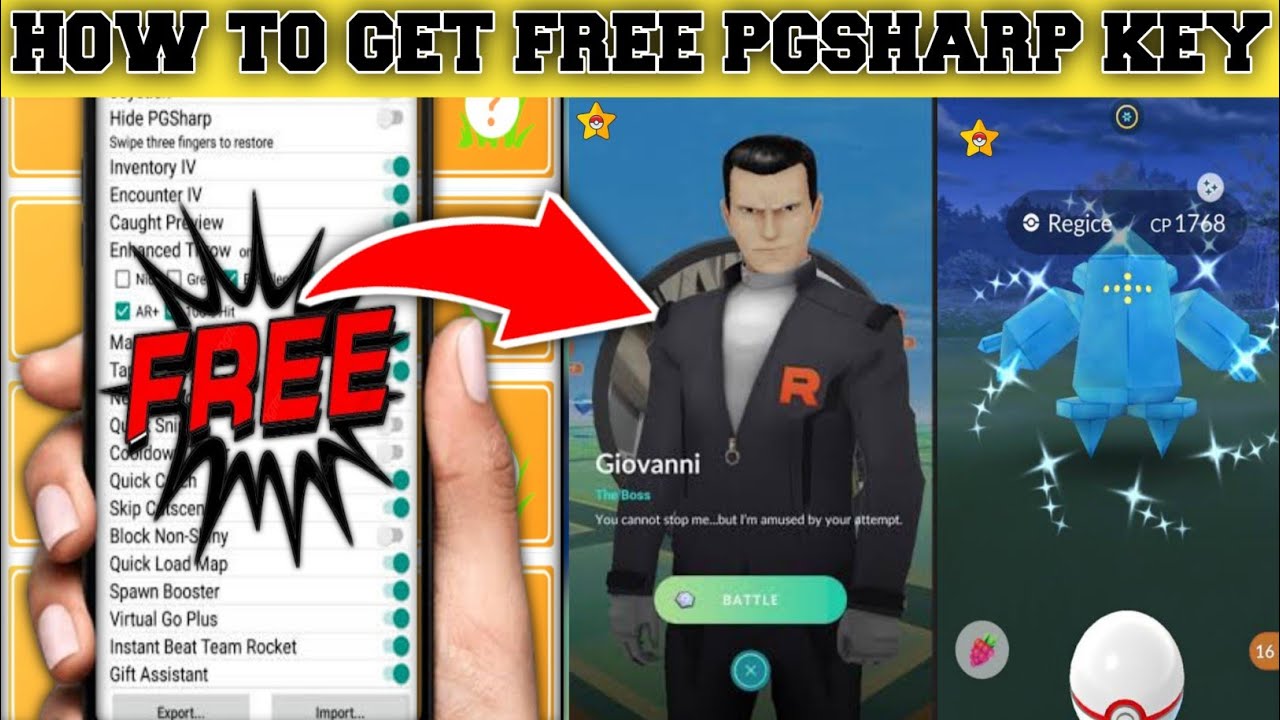 How To Get Pgsharp Premium Key For Free | Pgsharp Premium Free Key ...