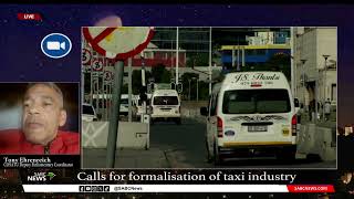 Discussion on Cosatu's call for taxi industry formalisation