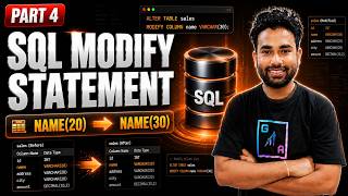 SQL Modify Statement Tutorial in MySQL | Alter Table Modify Column | SQL Course Part 4